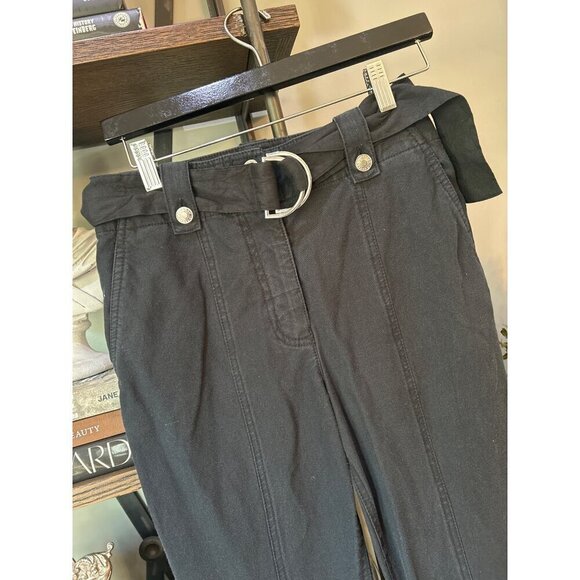 Derek Lam 10 Crosby Holland Utility Jeans Pants Black Womens Size 4 - Picture 7 of 10